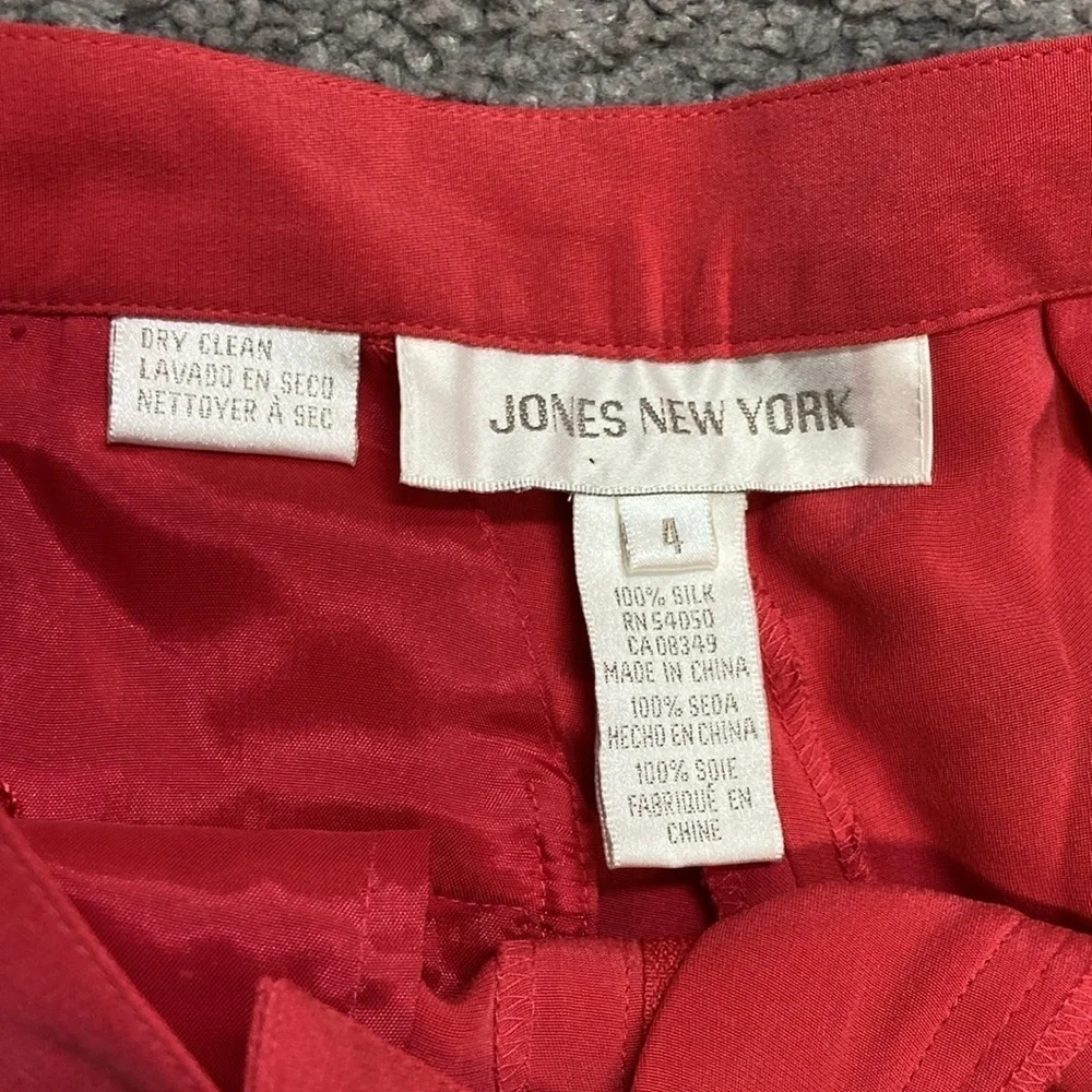 Vintage jones New York silk pants